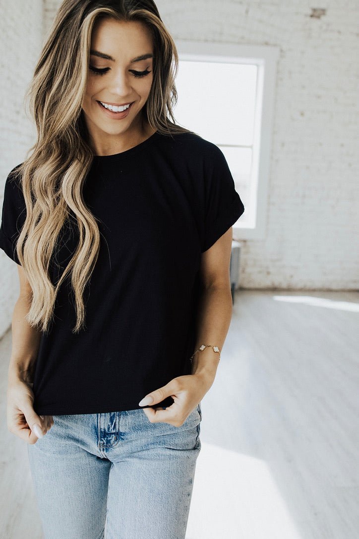 Mission Accomplished Crew Neck Top - FINAL SALE