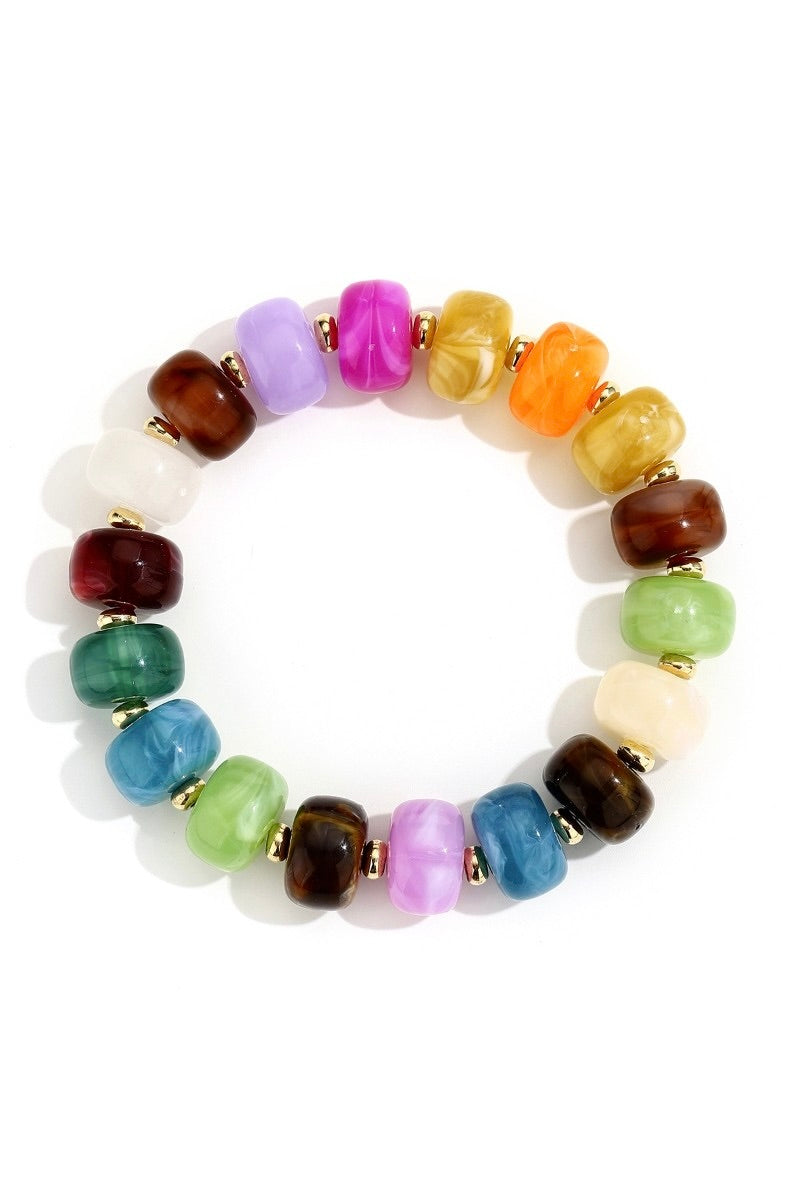 Color Me Happy Elastic Bracelet