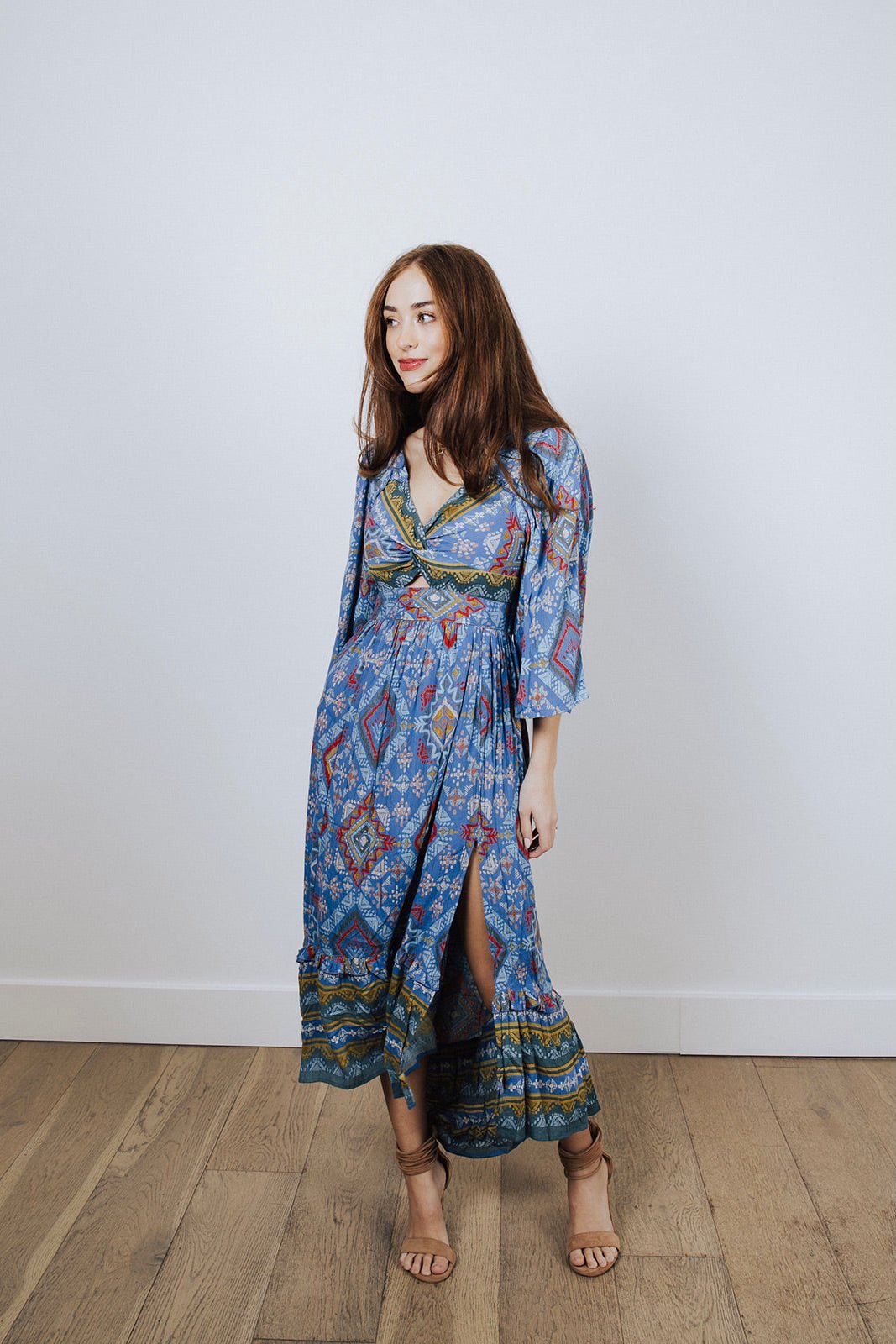 Musa V-Neck Maxi Dress - FINAL SALE