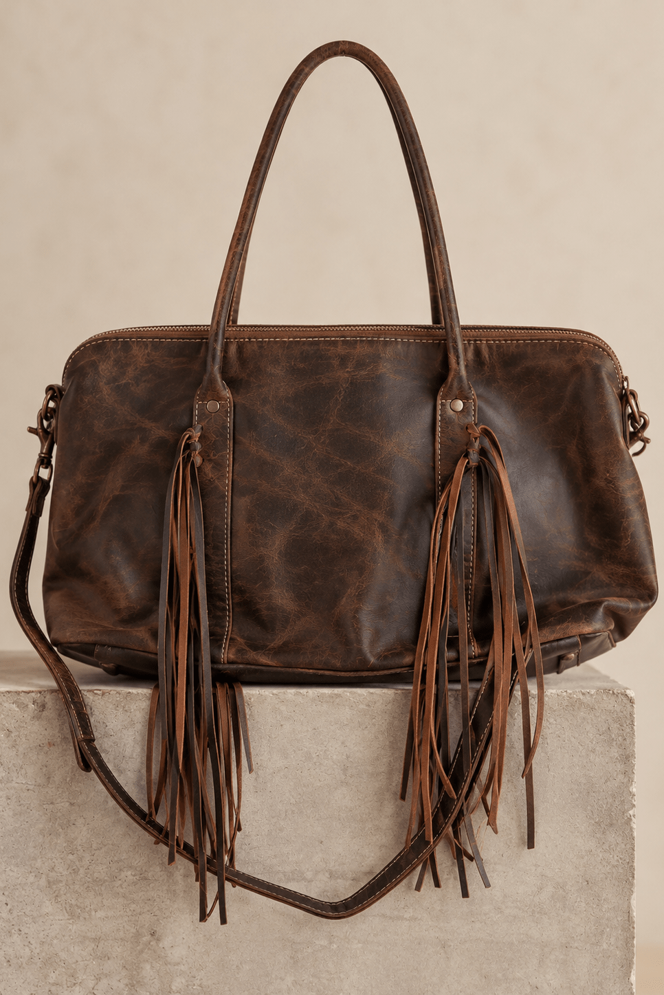 No Introduction Needed Cowhide Bag