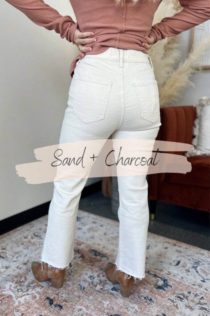 Olivia High Rise Crop Jeans - FINAL SALE