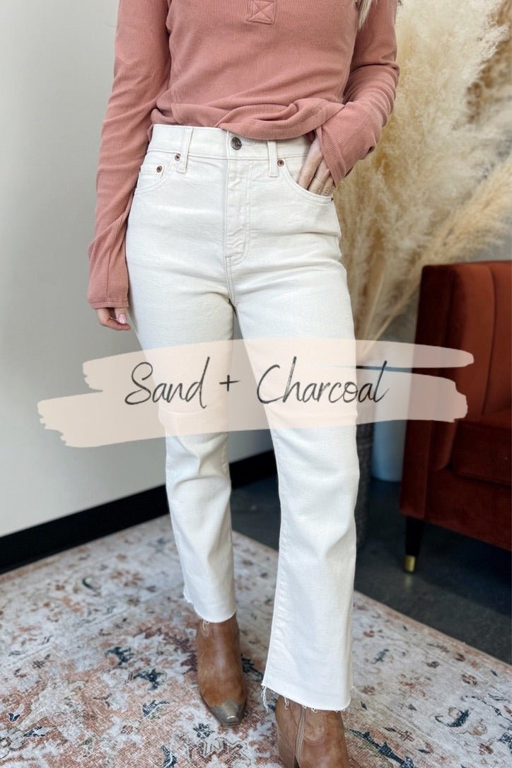 Olivia High Rise Crop Jeans - FINAL SALE