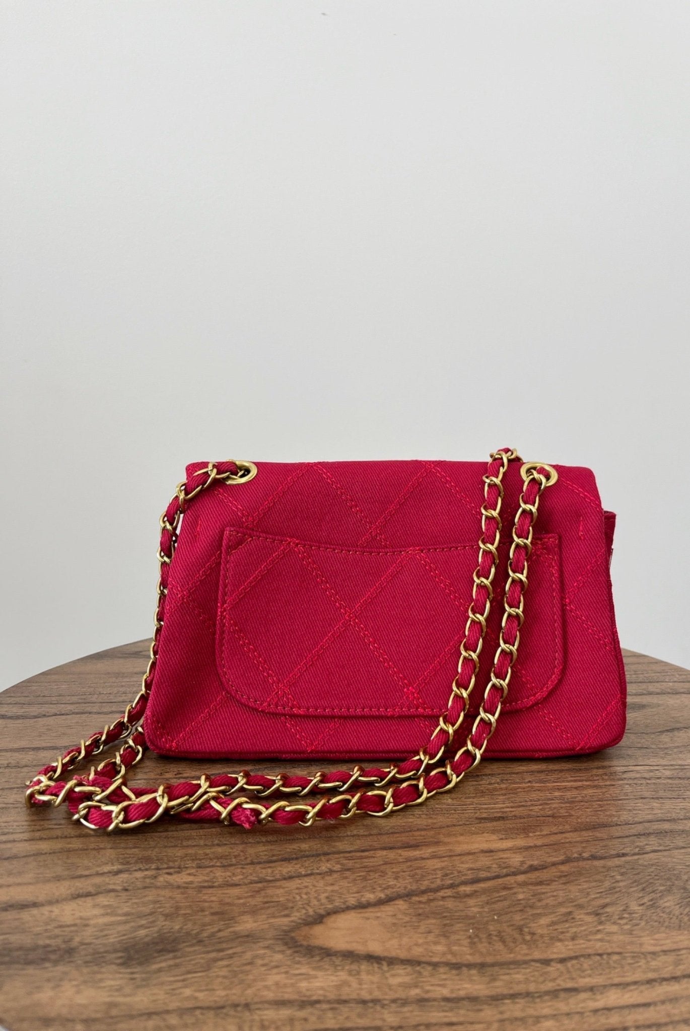 Ruby Denim Quilted Bag - FINAL SALE