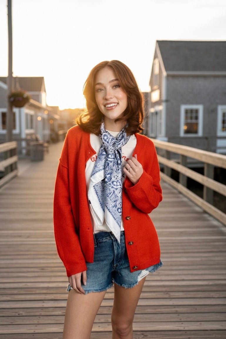 Seabreeze Paisley Scarf