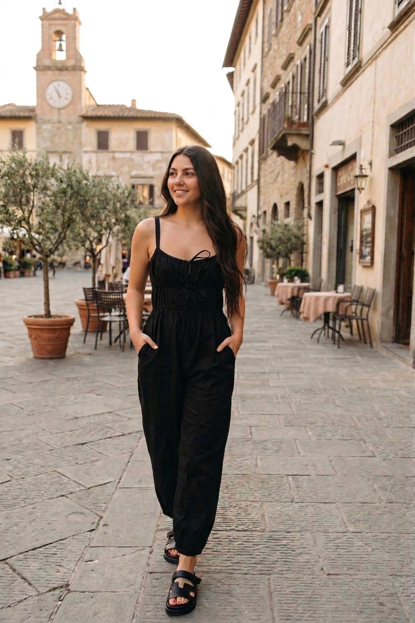 Stepping Out Jumpsuit - FINAL SALE