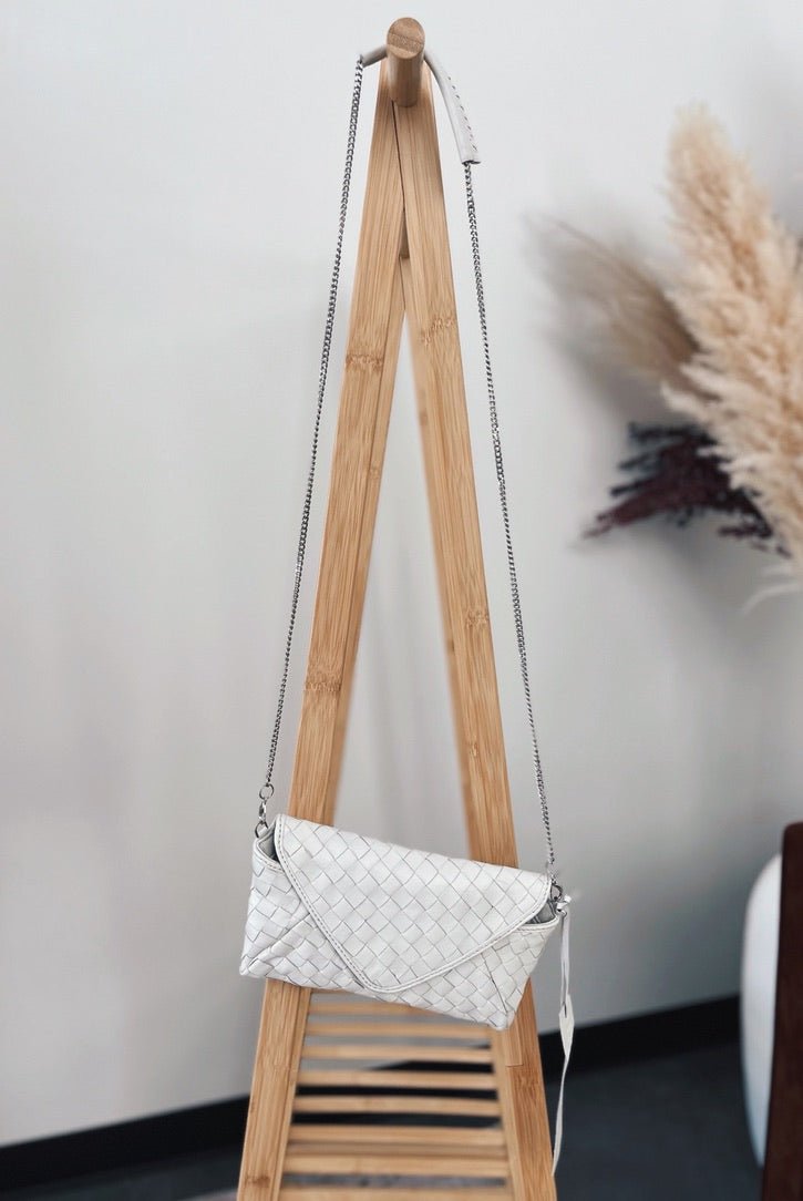 Sun Valley Woven Clutch Lux Collection - FINAL SALE
