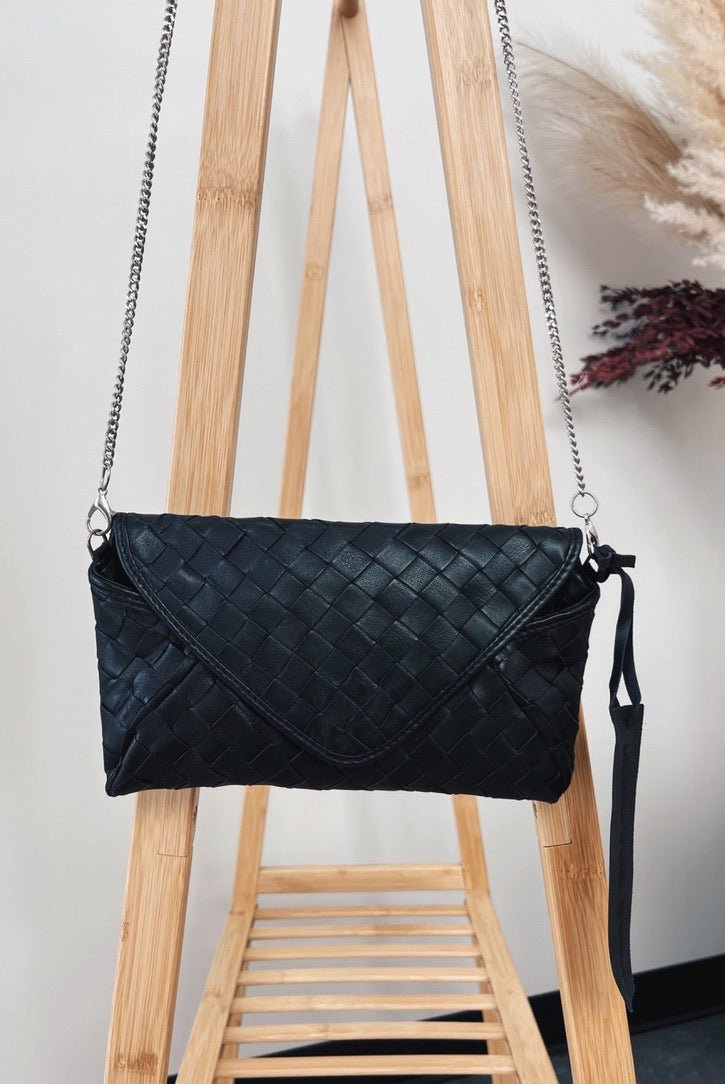 Sun Valley Woven Clutch Lux Collection - FINAL SALE
