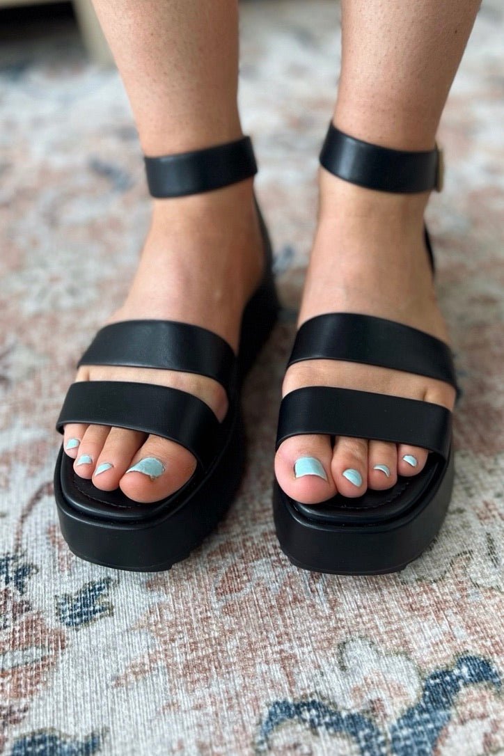 Sunny Steps Platform Strap Sandals - FINAL SALE