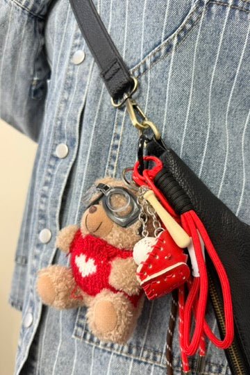 Teddy Travels Handbag Charm