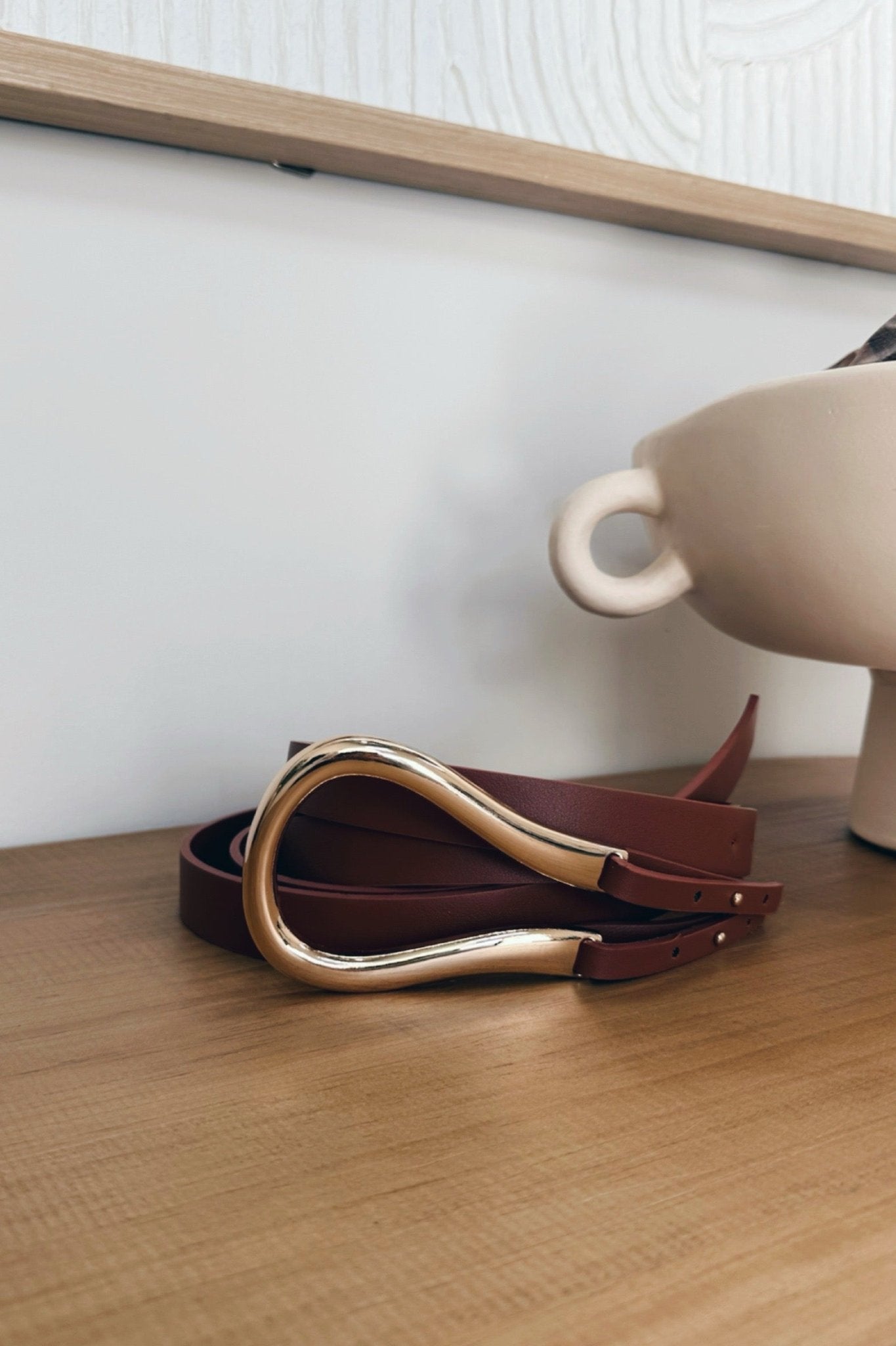 The Perfect Twist Buckle Belt