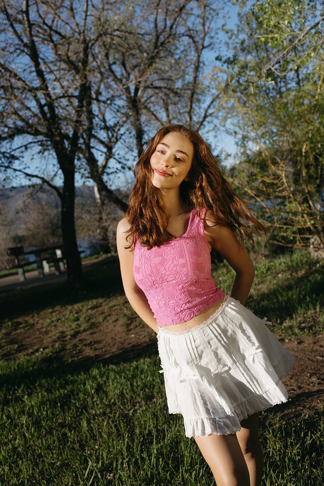 The Poets Meadow Lace Skort