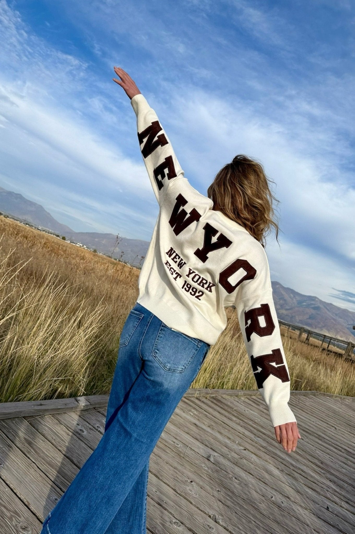 Urban Spirit Graphic Sweater