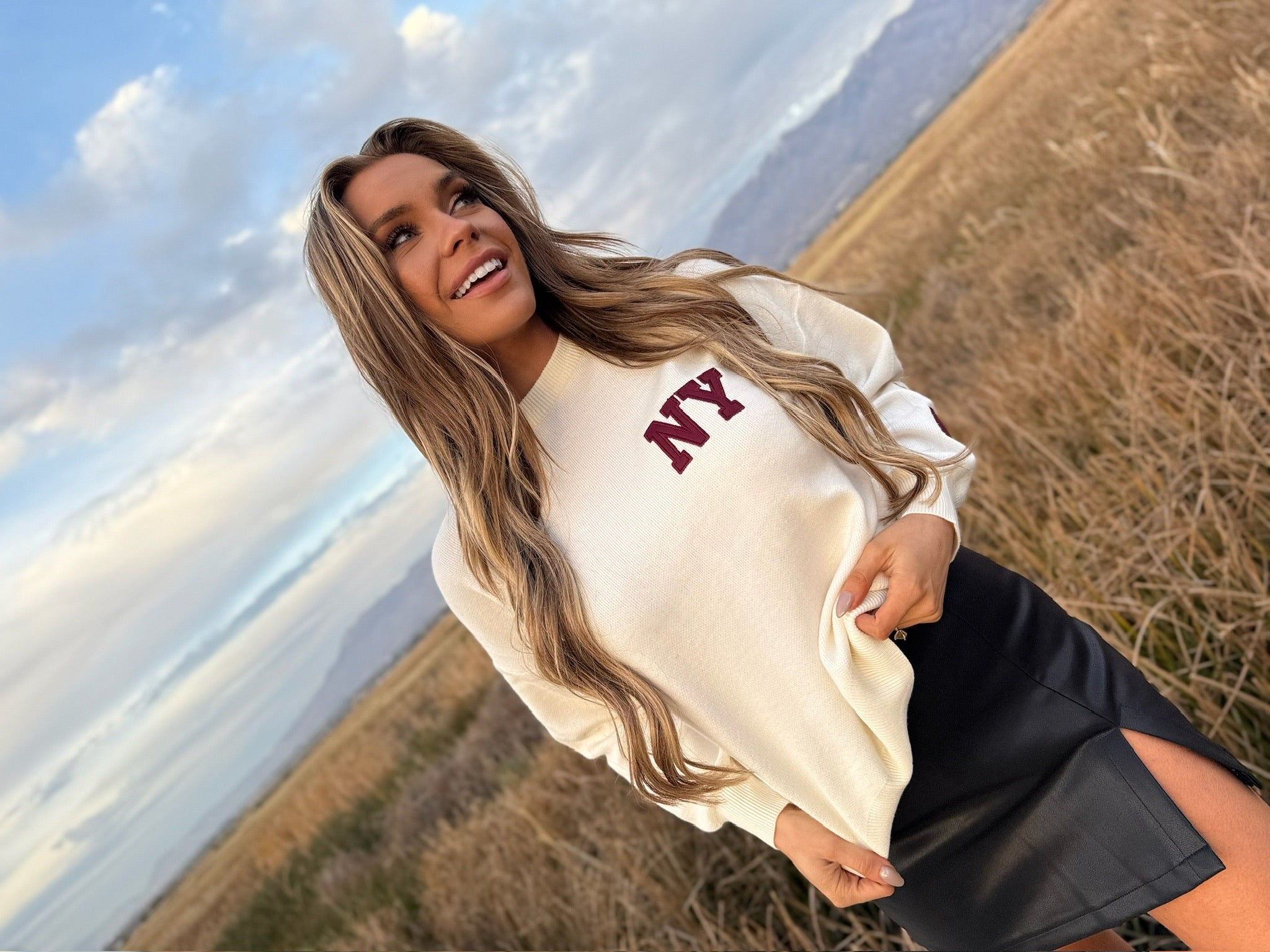 Urban Spirit Graphic Sweater