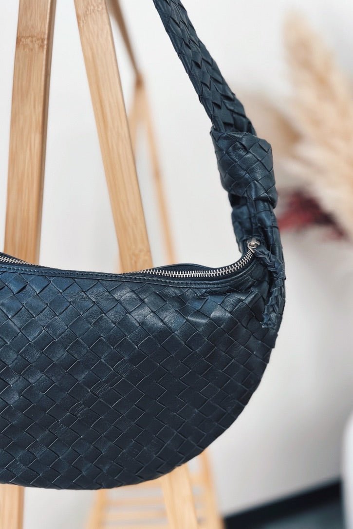 Vail Woven Croissant Sling Lux Collection - FINAL SALE