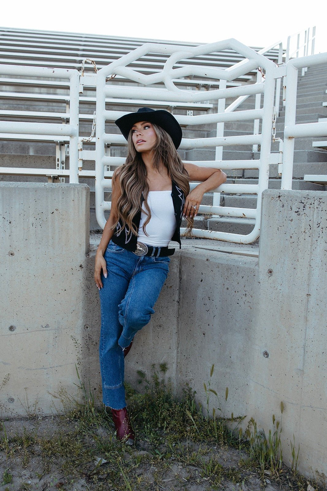 Vest in Show Embroidered Vest