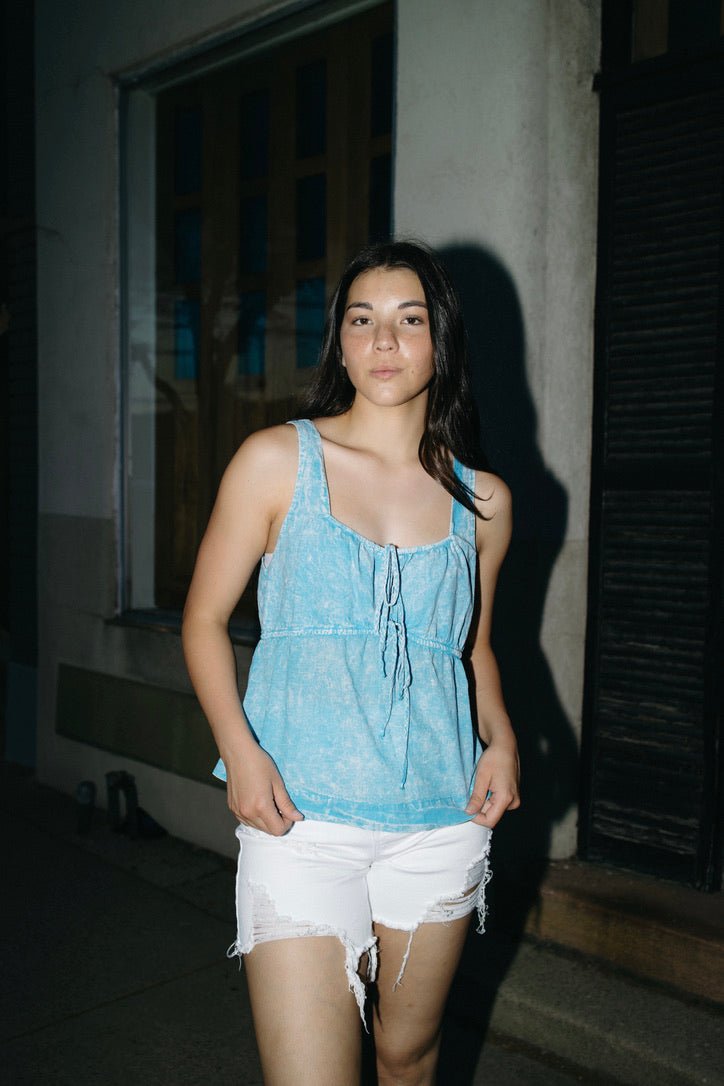 Wavewashed Tank Top - FINAL SALE