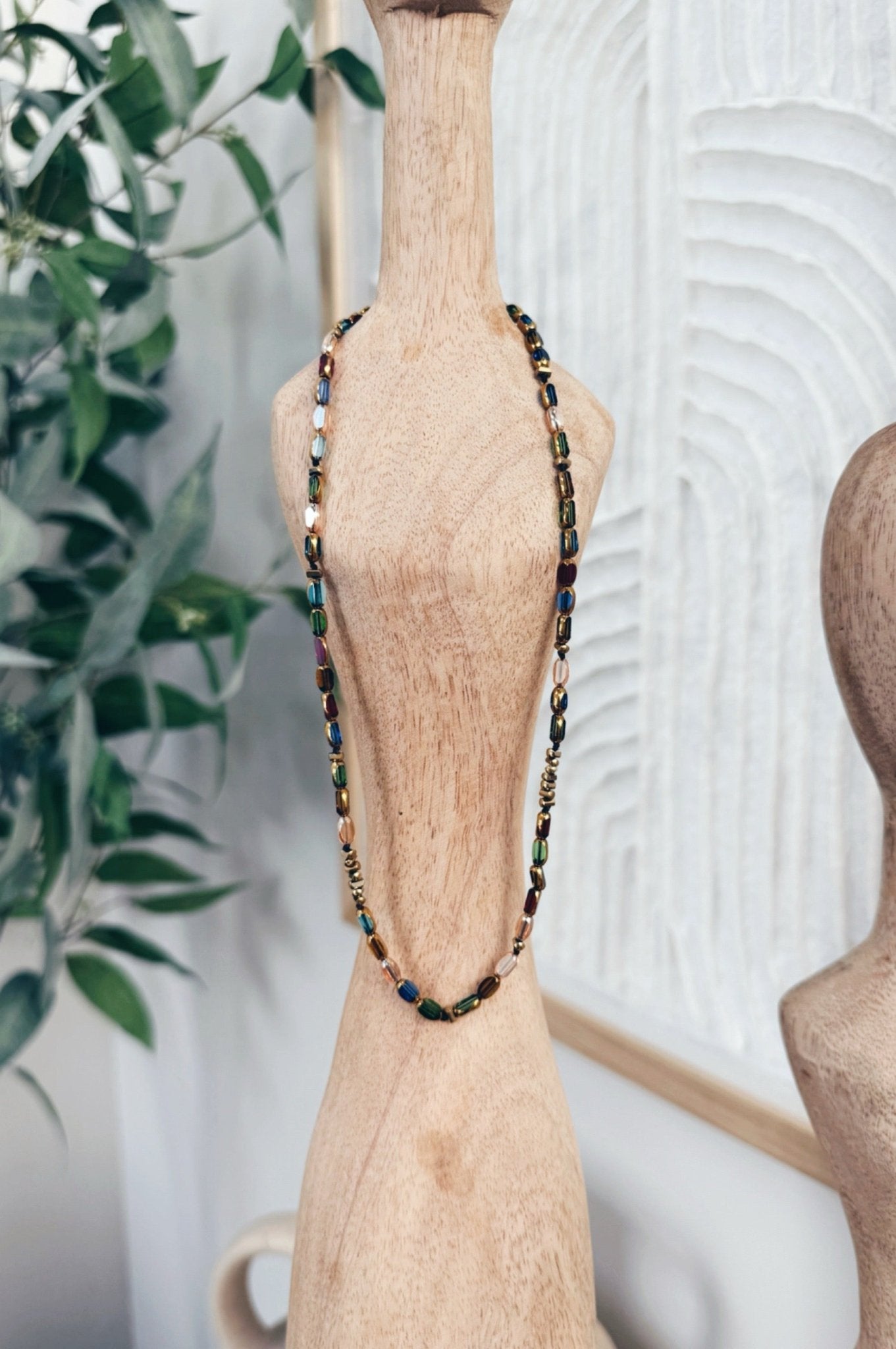 Wild Heart Beaded Necklace