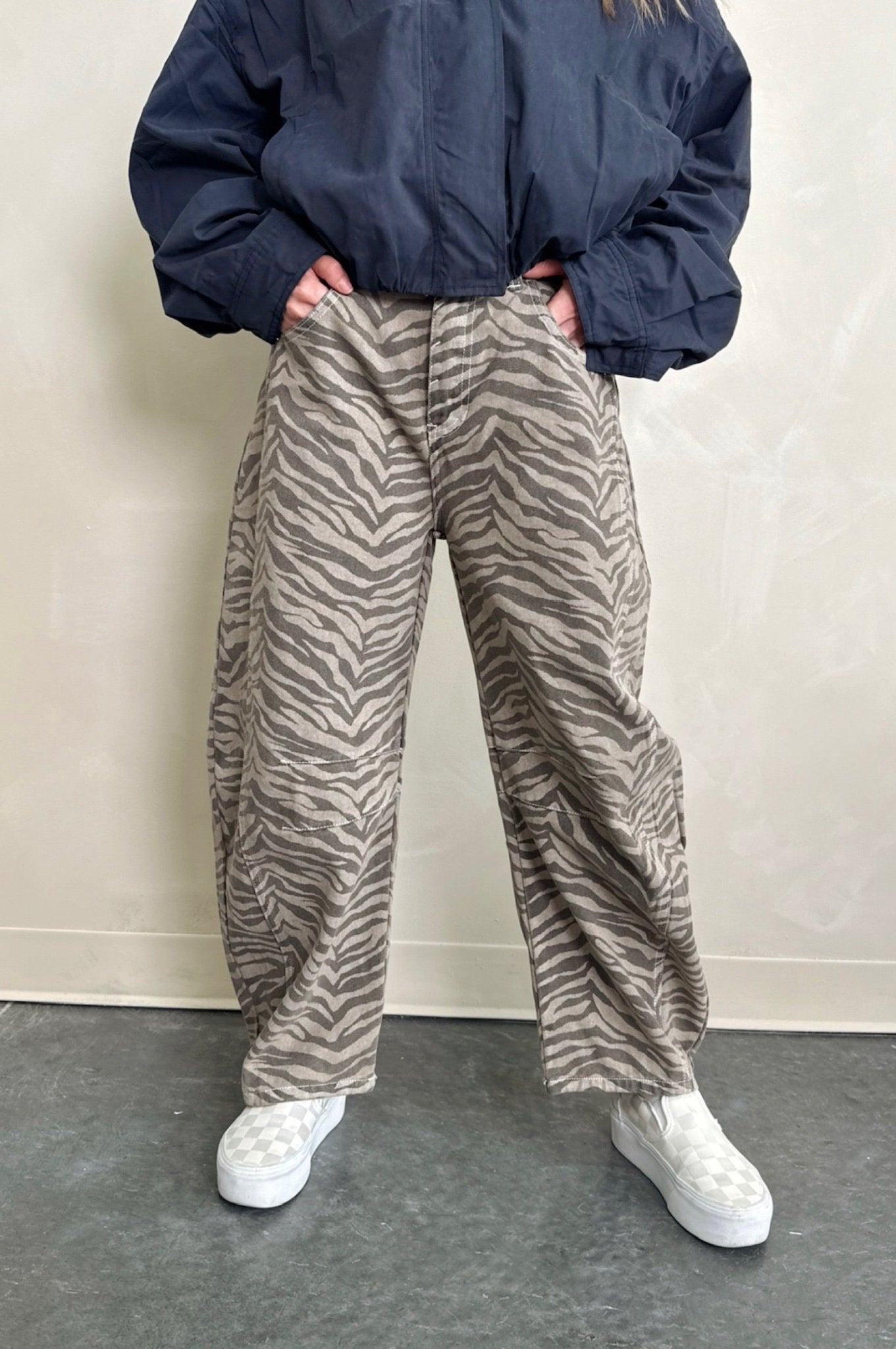 Wild Intentions Barrel Jeans