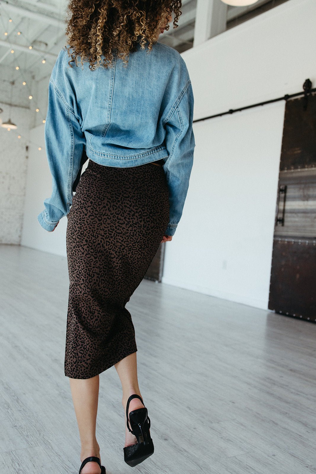 Wild Rhythm Midi Skirt