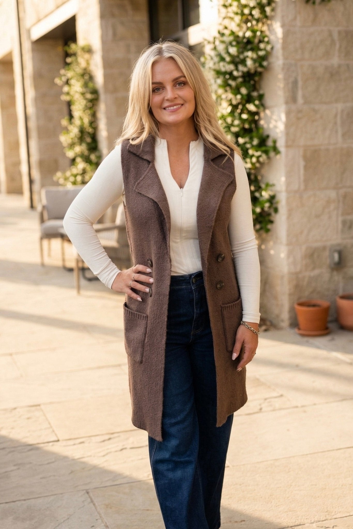 Without A Doubt Sweater Vest