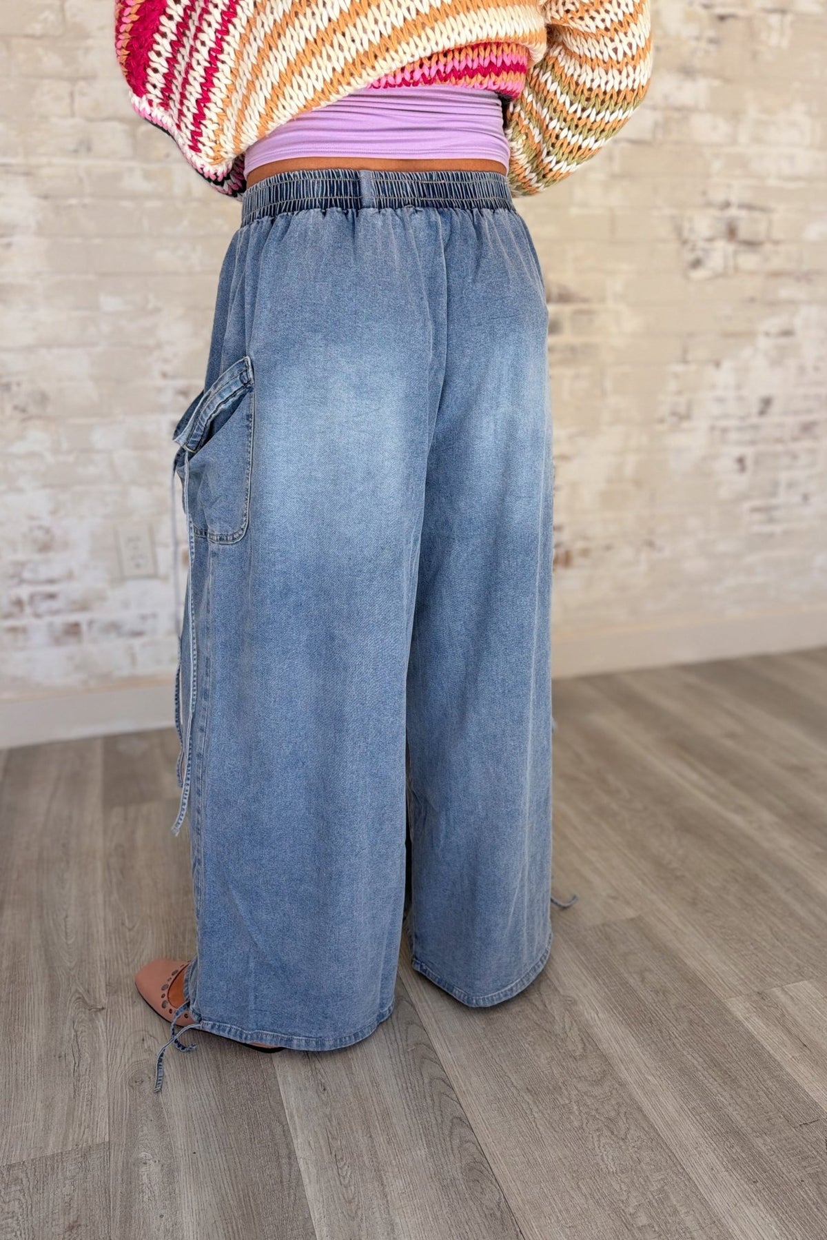 Zoned Out Washed Denim Pants