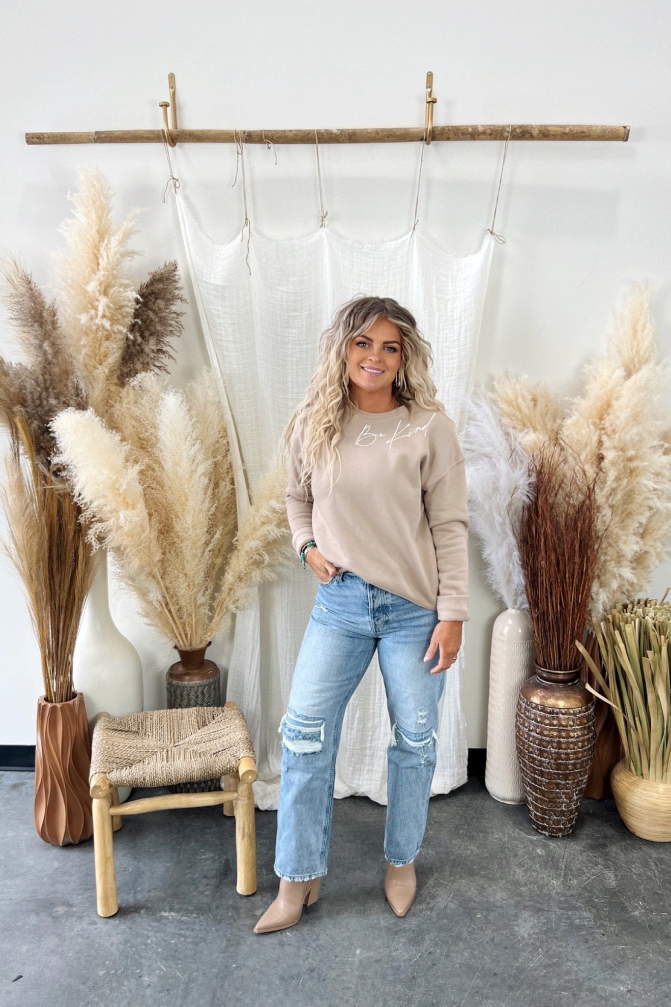 Calypso Distressed Jeans - FINAL SALE